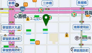 大友ギャラリーの地図画像