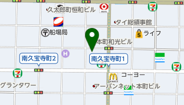 西川長株式会社の地図画像