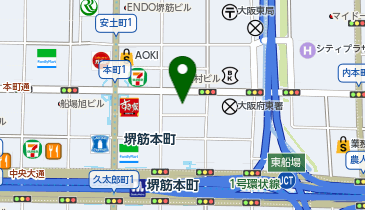 丸武本町ビルの地図画像
