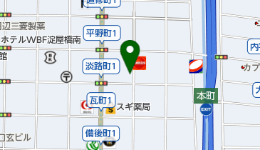 フランス屋淡路町支店の地図画像