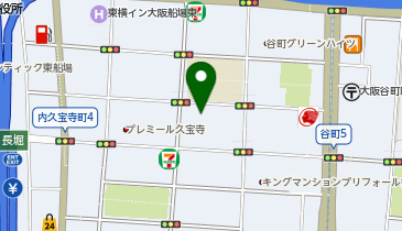 大阪府薬剤師国民健康保険組合の地図画像