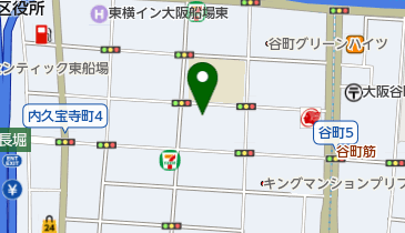 社団法人大阪府薬剤師会の地図画像