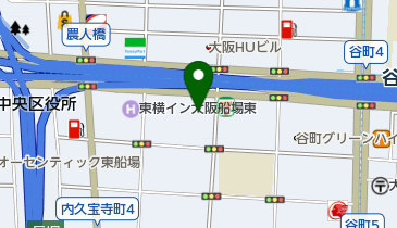 大和リース株式会社 本社総務部 大阪市中央区 540 0011 の地図 アクセス 地点情報 Navitime
