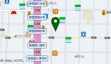 多美屋呉服店の地図画像