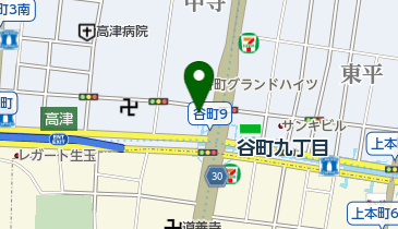 梅ケ辻きしもと酒販の地図画像