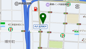 レクサス大阪中央の地図画像