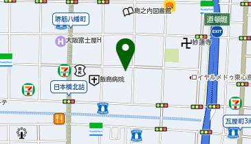 林漆器店 東店の地図画像