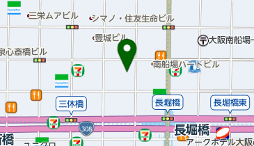 新報株式会社の地図画像