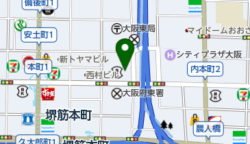 大阪市公設市場株式会社の地図画像