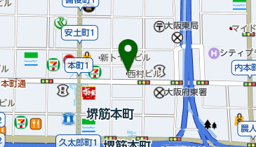 株式会社アラコー大阪支店の地図画像