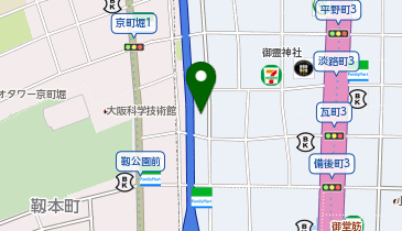 鈴江コーポレーション株式会社大阪支店の地図画像