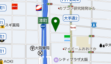 錦城モータープールの地図画像