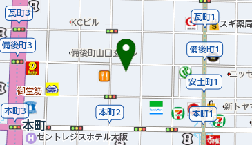 沖電気工業株式会社関西支社の地図画像