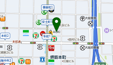 三喜株式会社の地図画像