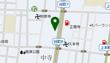 まつした動物病院の地図画像