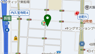 グランドムール南大江パークタワー管理室の地図画像