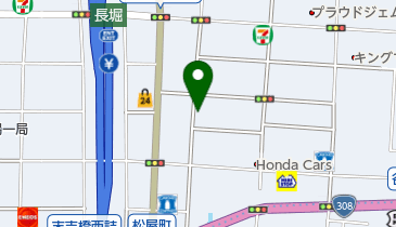 クローバーの地図画像