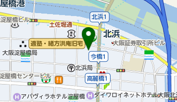 セコム保険サービス株式会社大阪EX支店の地図画像
