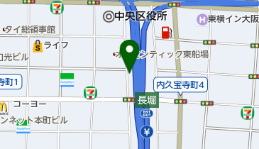中山理容院の地図画像