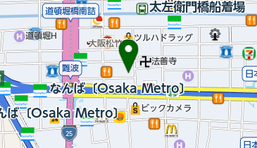 串の坊 本店の地図画像