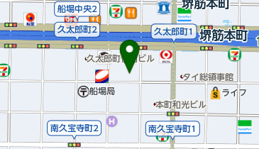 大阪障害者職業センターの地図画像