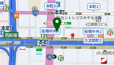 福祉医療機構(独立行政法人)大阪支店の地図画像