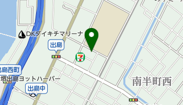 堺長生館片山療院の地図画像