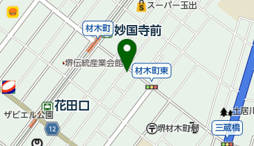 京屋の地図画像
