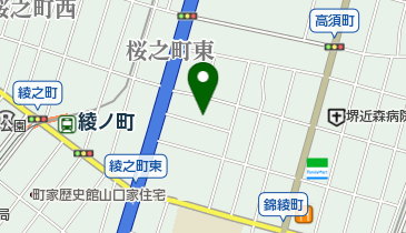 株式会社森本化学研究所の地図画像