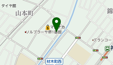 甲陽化成株式会社の地図画像