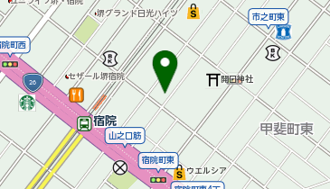 ギャラリーいろはにの地図画像