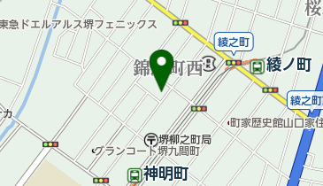 堺市立 錦西公民館の地図画像