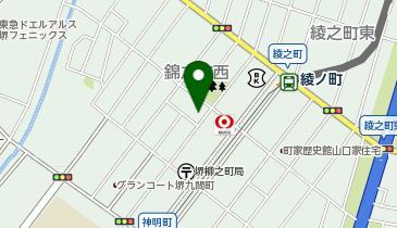 堺市立 青少年センターの地図画像