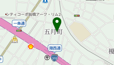 グレイハウンドイングリッシュスクールの地図画像