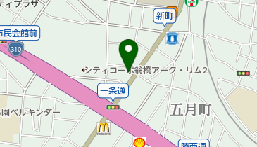石井龍男ドラムスクールカルロススタジオの地図画像