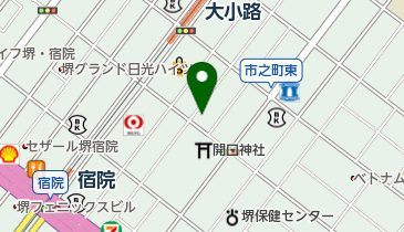 西野正美堂の地図画像