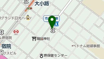 日興産業株式会社大阪営業所の地図画像