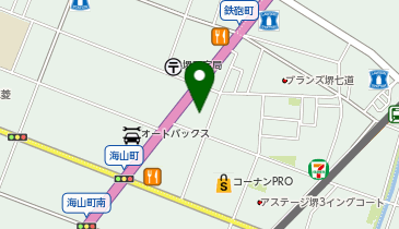 エース技研株式会社の地図画像