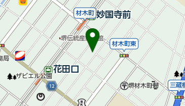 大阪屋工具店の地図画像