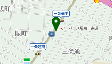 喫茶一二三の地図画像