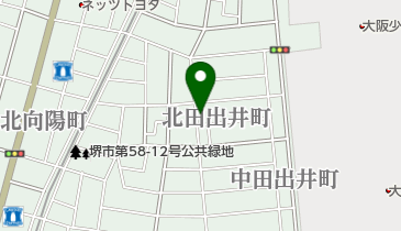 大峰屋ランドリーの地図画像