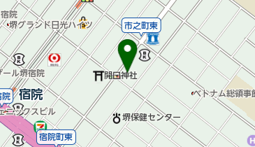 高須クリーニングの地図画像