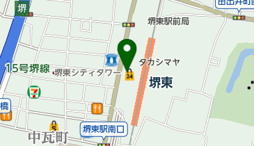 ハウスオブローゼ 高島屋堺店の地図画像