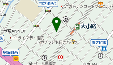 有限会社堺自動車共済会の地図画像