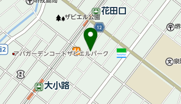 かじ川呉服店の地図画像