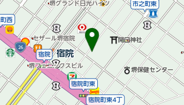 河十呉服店の地図画像