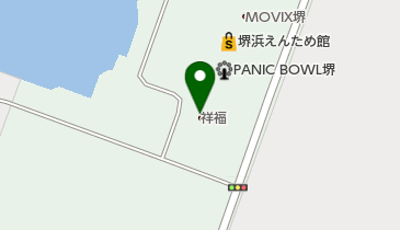 ゲームパニック堺の地図画像