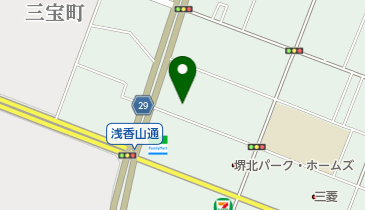 田中自動車株式会社の地図画像