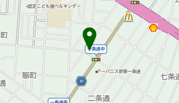 インテリアワークスの地図画像