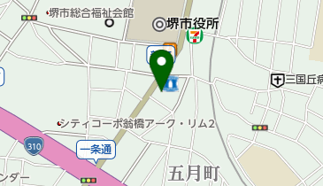 岡三証券株式会社堺支店の地図画像